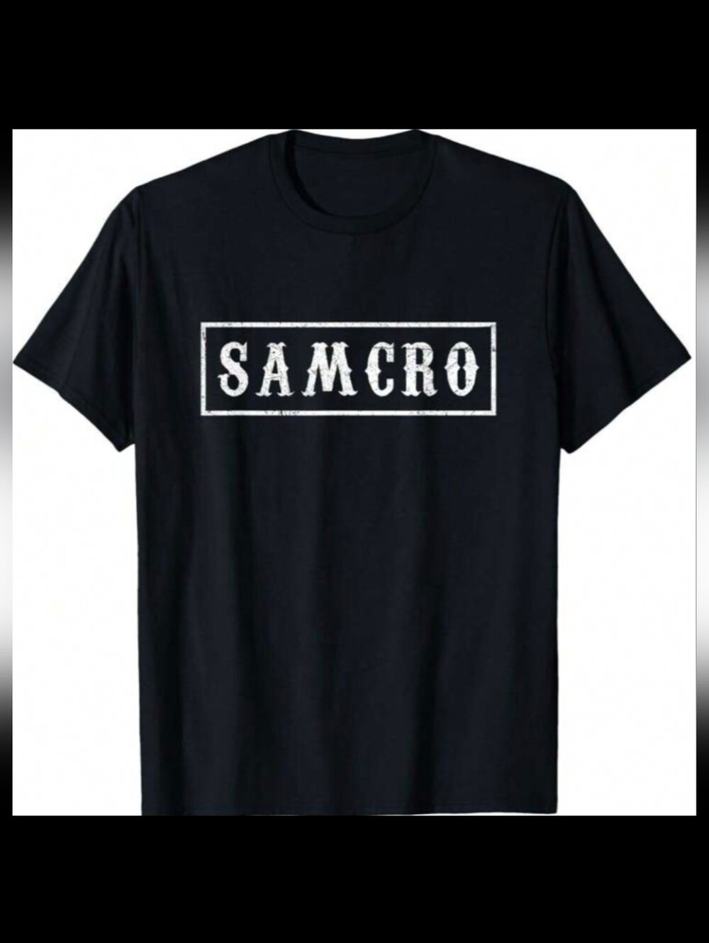 SAMCRO Graphic Tee - Sons Of Anarchy Black Small New Unisex